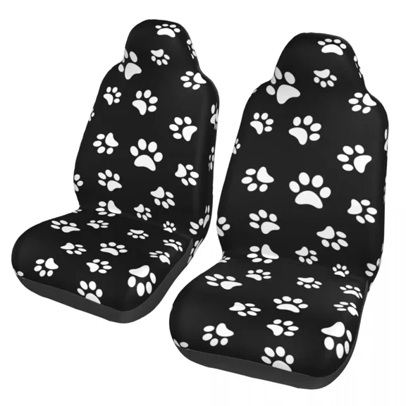 Animal Cartoon Cat Paw Universal Car Seat Cover for most cars Suitable For All Kinds Models Car Seat Cushion Fabric Hunting