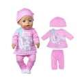 thumbnail image 1 of Animal Cartoon Short Sleeve Pajamas for 18 Inch Dolls, 43cm Doll Clothes – Soft Breathable Cloth Outfit, Christmas Gift for Doll Collectors, Photography & Diorama Prop, 1 of 8
