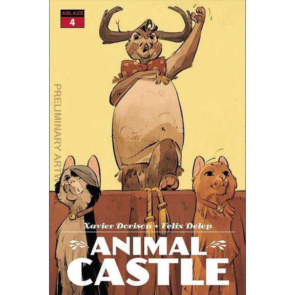 Animal Castle #4B VF ; Ablaze Comic Book