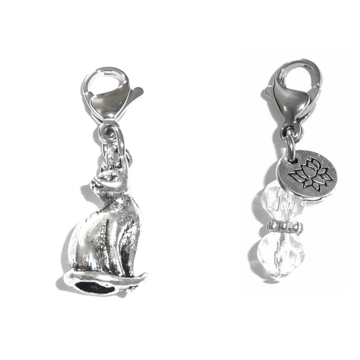  Clip on Charms Zipper Pulls Cats, Dogs, Paws, Bone