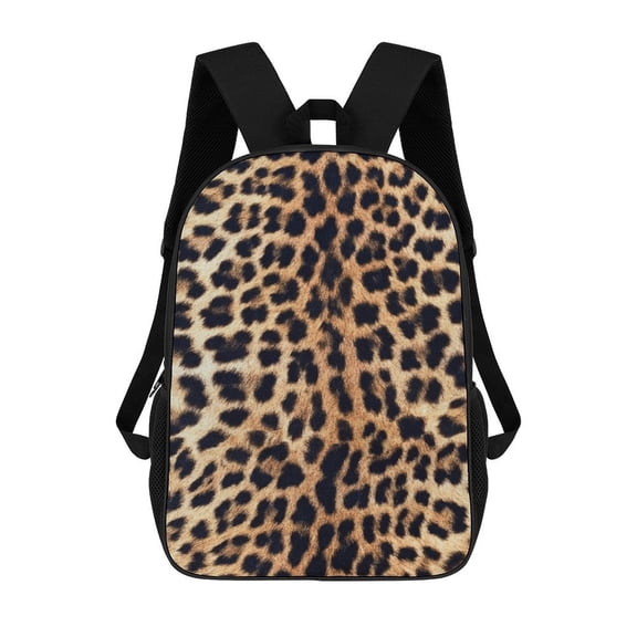 Animal Cheetah Print Backpack for adolescent Business Daypack College Canvas Bags Durable