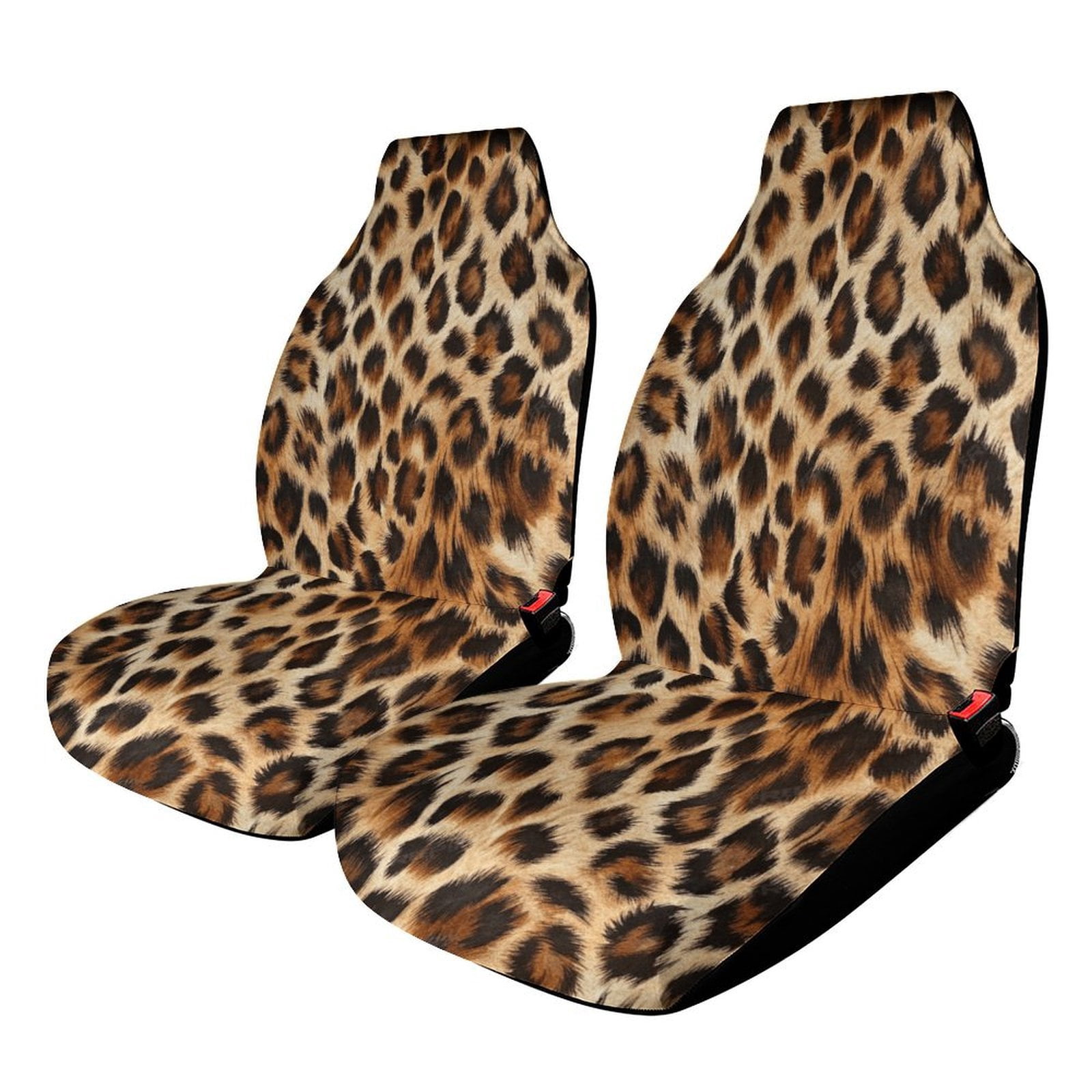 Cute Cat Face Print Car Seat Covers