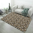thumbnail image 1 of Animal Cheetah Print Home Decor Living Room Carpet Non-slip Soft Comfy Hotel Lobby Floor Rug Kitchen Bedroom Entrance Doormat Mats 63"x 79", 1 of 7