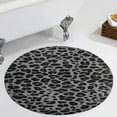 thumbnail image 1 of Animal Cheetah Print Round Area Rugs for Bedroom Living Room, 2FT Soft Comfy Indoor Circle Carpets, Carpet Home Decor Floor Mat, 1 of 6