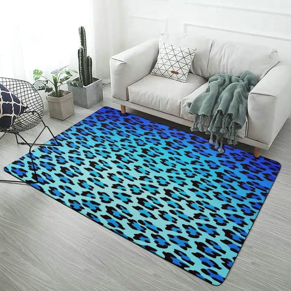 Animal Cheetah Print Soft Comfy Area Rugs Carpet Suitable for Living Room Kitchen Bedroom Laundry Room Home Decorations 47"x 31.5"