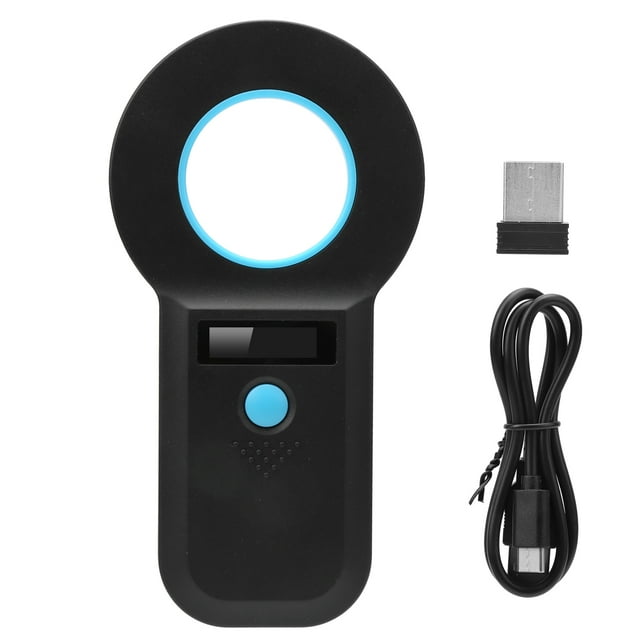 Animal Chip Reader Microchip Bluetooth Scanner for RFID Portable