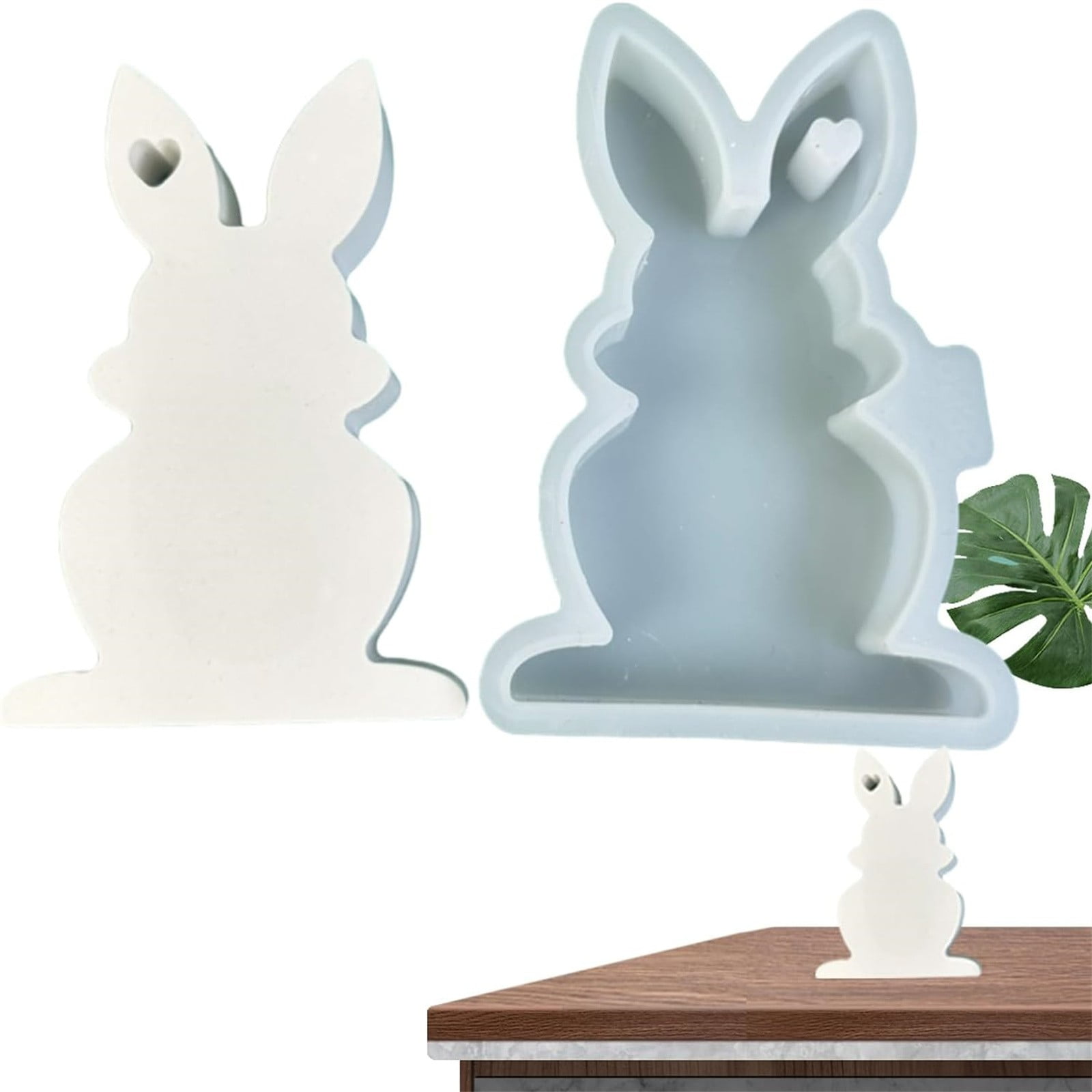 Animal Chocolate Rabbit Mould Rabbit Silicone Mould Plaster Rabbit