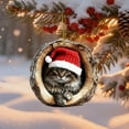 thumbnail image 1 of Animal Christmas Ornament 2026, New Forest Cat Animal Decoration, Handmade Animal Christmas Ornaments, Farm Ornaments for Christmas Tree, Gift for Cat Lovers, 1 of 6