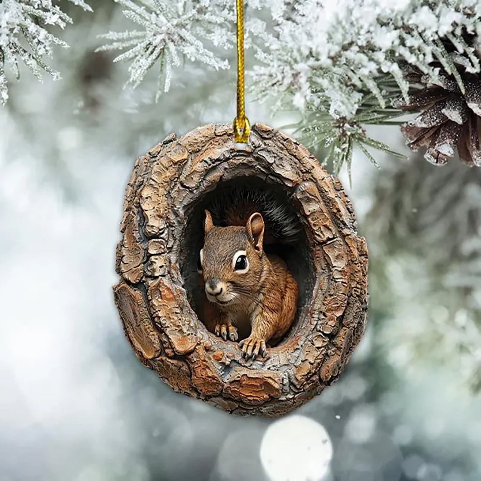 Animal Christmas Ornament This Handmade Animal Christmas Ornament Is ...