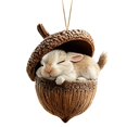 thumbnail image 1 of Animal Christmas Tree Ornaments, Cute Woodland Wildlife Ornaments Funny Forest Animal Hanging Ornaments for Christmas Tree Decorations Fall Holiday Home Decor, 1 of 6