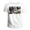 Animal Classic White Cotton TShirt for Men and Women Soft