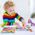 thumbnail image 1 of Animal Cognition Wood Puzzle Set with Pattern Blocks, Early Learning Shape Recognition Activity for 3-4 Years and Up, 1 of 6