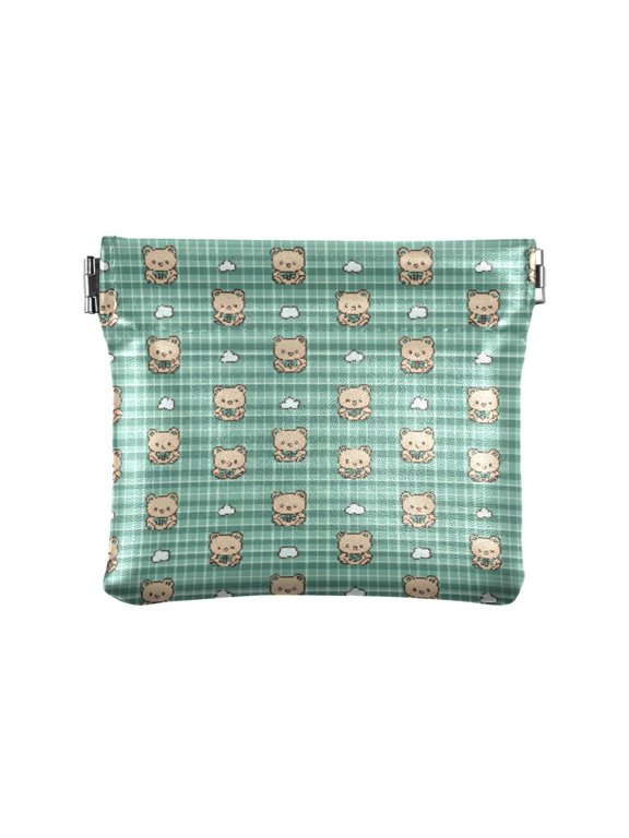 Animal Colorful Toy Cloud Wallet Small PU Leather Change Pouch Wallet for Women