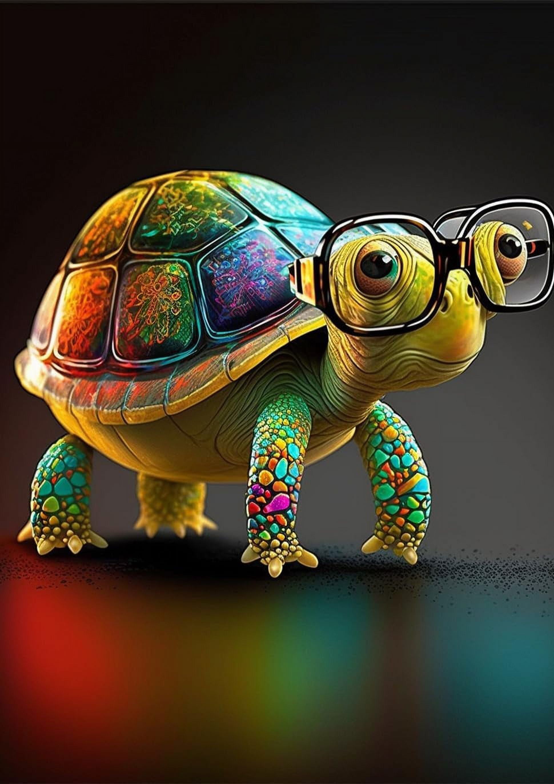 Animal Colorful Turtle 500 Piece Jigsaw Challenging Puzzle Game for ...