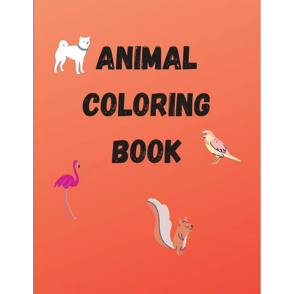 Animal Coloring Book (Paperback)