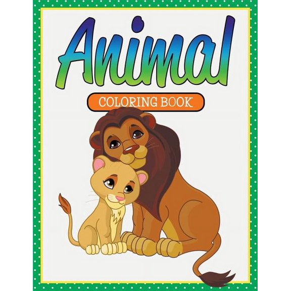 Animal Coloring Book, (Paperback)