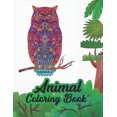 thumbnail image 1 of Animal Coloring Book: Stress Relieving Designs Animals Easy to Take Along Everywhere ., (Paperback), 1 of 1