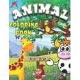 thumbnail image 1 of Animal Coloring Book for Kids: Color and Learn Animal's Name, The Best Gift for Children Who Extremely Love animals,, (Paperback), 1 of 1