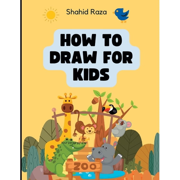 Animal Coloring Book for Older Kids & Teens : How to draw for kids (Paperback)