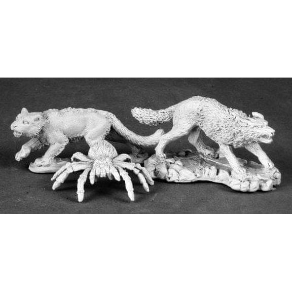 Animal Companions 2 Miniature 25mm Heroic Scale Dark Heaven Legends Reaper Miniatures
