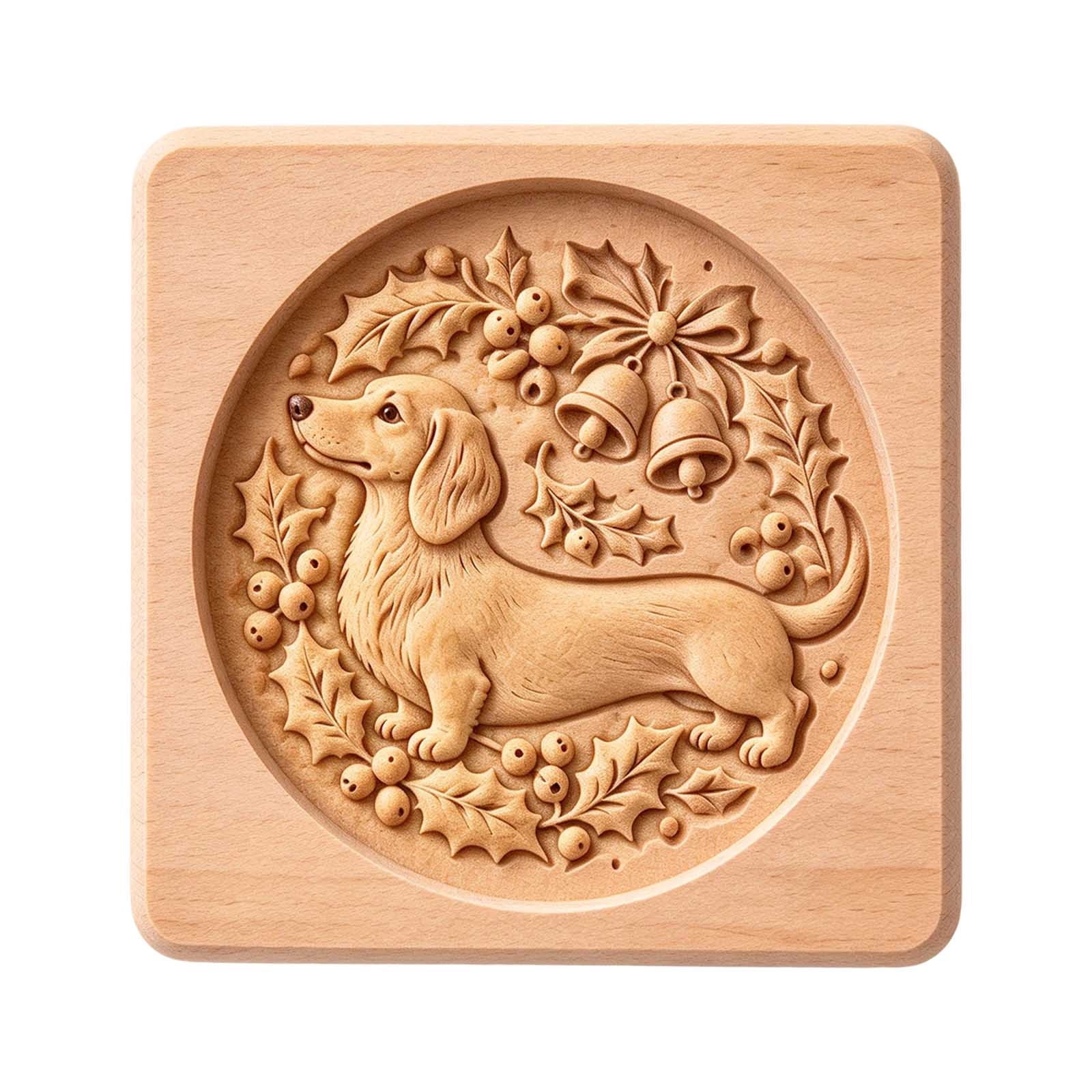Animal Cookie Mold, 3D Embossing Stamp Set, Diy Baking Press Tool ...