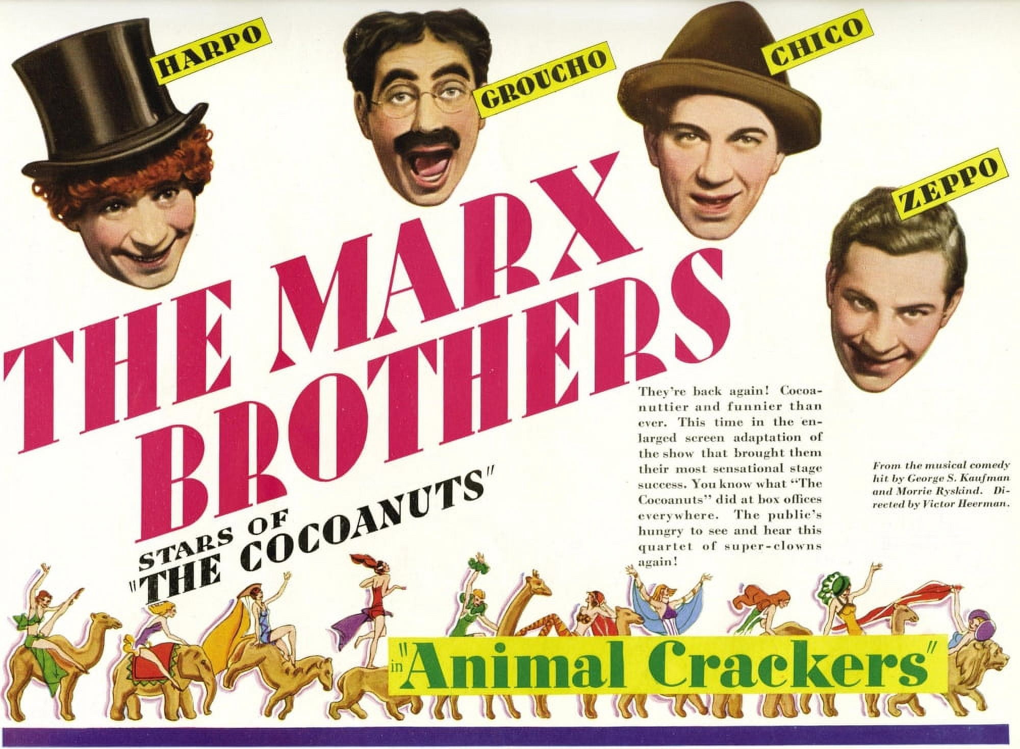 Animal Crackers Canvas Art - (28 x 22)