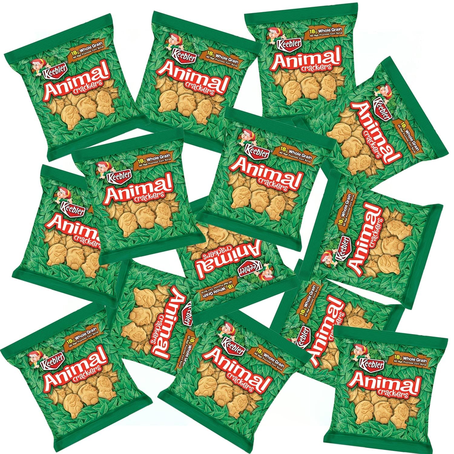 Animal Crackers, Crackers individual bags, Variety Crackers Snack Bulk
