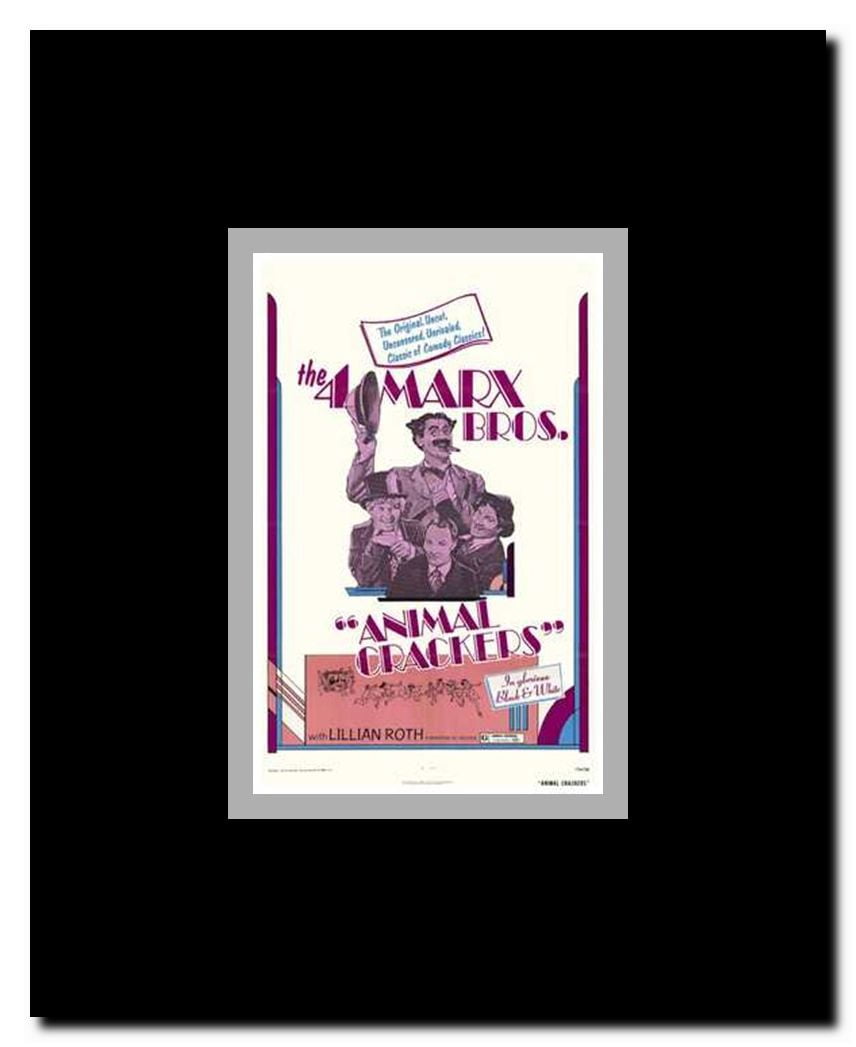 Animal Crackers Framed Movie Poster
