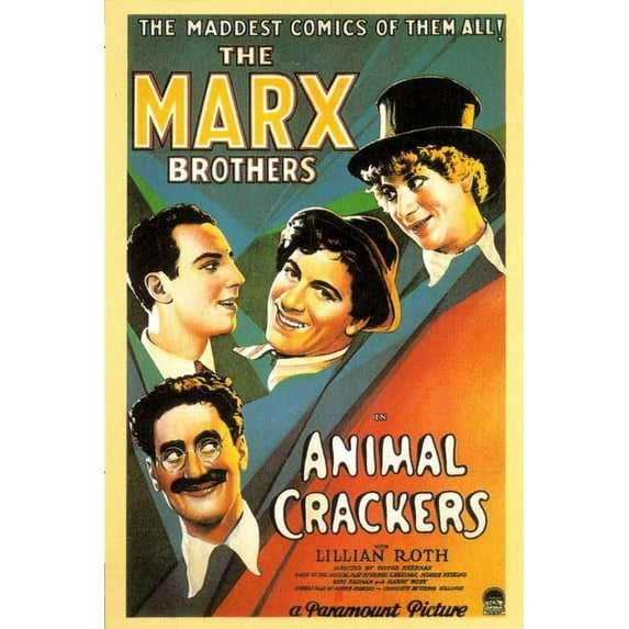 Animal Crackers Movie POSTER 11" x 17" Style A1