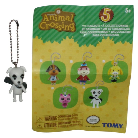 Animal Crossing (2021) Tomy KK Slider White Mini Figure Keychain