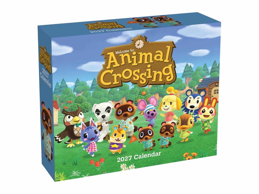 Animal Crossing 2027 Day-To-Day Calendar, (Paperback)