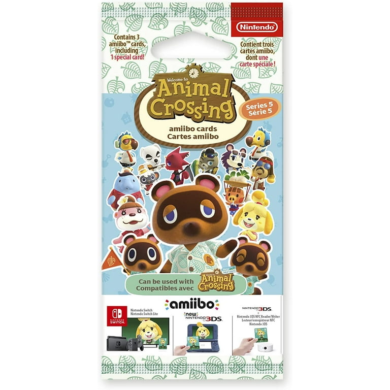 Animal Crossing 3 Card Set (vol. 5) (Nintendo Switch) - Walmart.com
