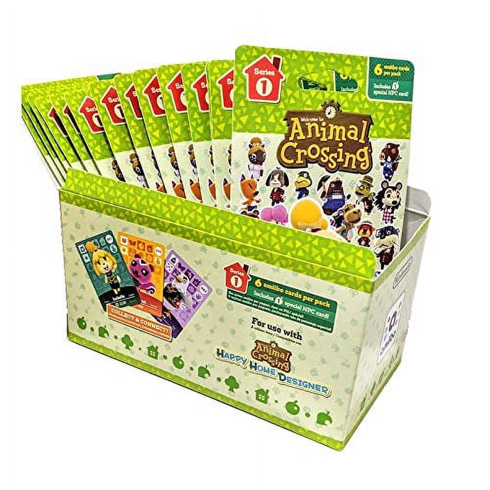 Nintendo Animal Crossing Amiibo Cards Series 1-4 Bundle [24 Cards Total] 