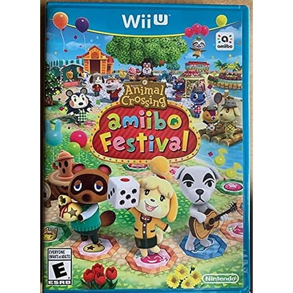 Pre-Owned Animal Crossing: Amiibo Festival (Game Only) for Nintendo WiiU