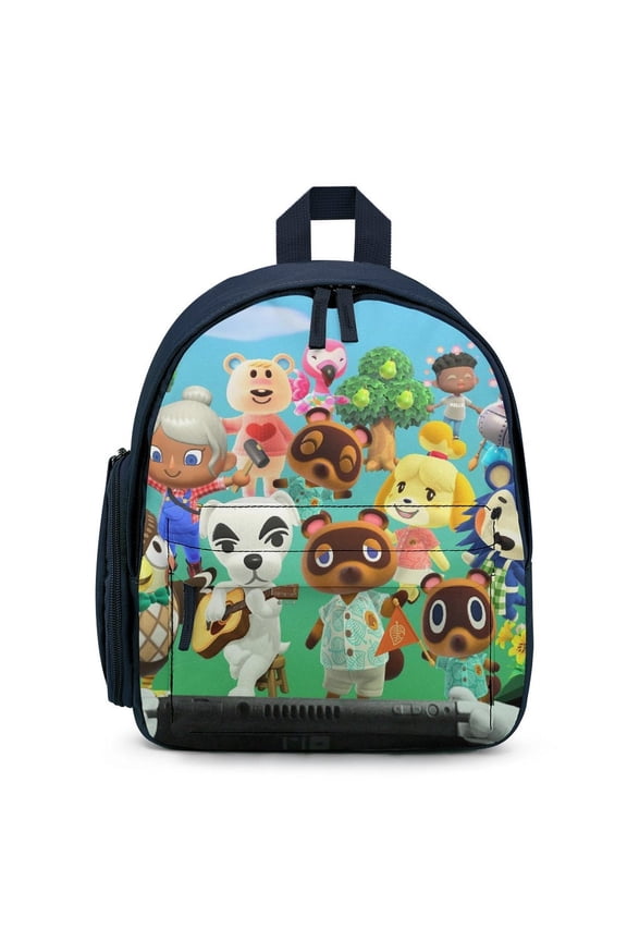 Animal Crossing Backpack Bookbag Casual Daypack Travel Backpacks for Work Hiking Camping