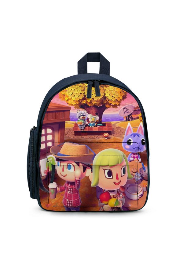 Animal Crossing Backpack Bookbag Casual Daypack Travel Backpacks for Work Hiking Camping