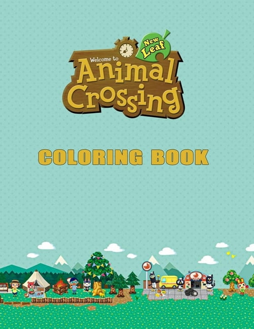 BN TOUTTIBT Animal Crossing Coloring Book: Animal Crossing Big Book, Gifts Book. (Paperback)