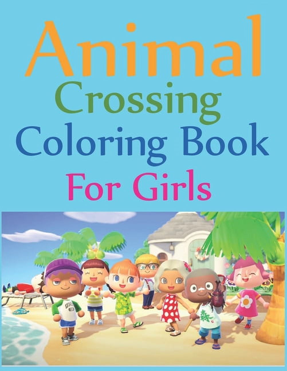 Animal Crossing Coloring Book For Girls Animal Crossing New Horizons