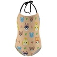 thumbnail image 1 of Animal Crossing Girls One Piece Swimsuits Quick Dry Bathing Suit Swimwear Swimming Suit 9-11Y(140cm), 1 of 8