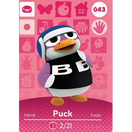 Animal Crossing Happy Home Designer Amiibo Card Puck 043/100