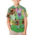 thumbnail image 1 of Animal Crossing Kid's T-Shirt Short Sleeve T-Shirt Tops Summer Tee Shirt for Boys Girls 120CM, 1 of 8
