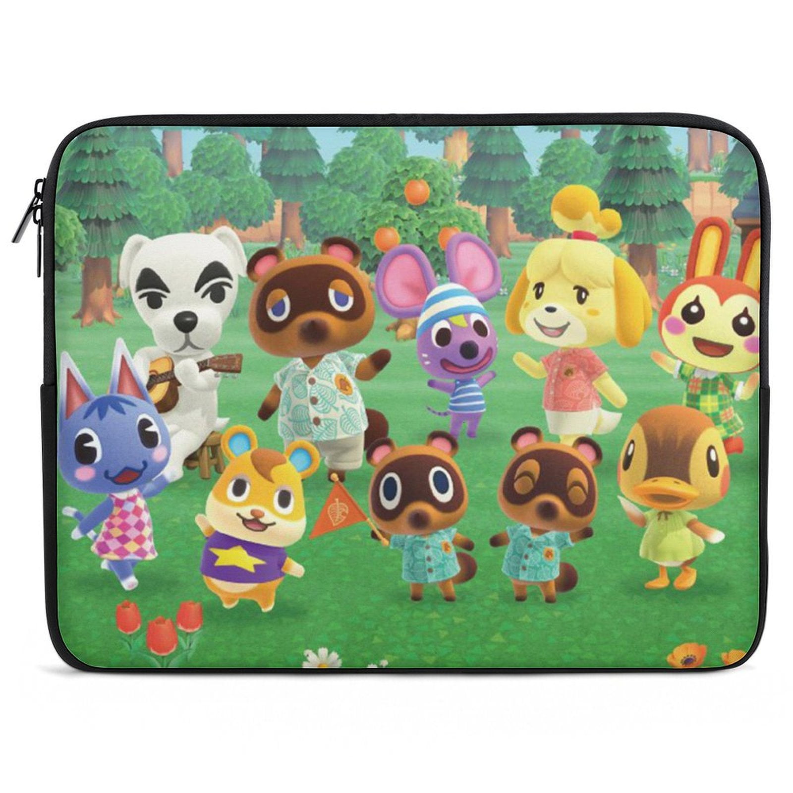 Animal Crossing Laptop Sleeve Carrying Case Laptop Cover Handbags Portable Laptop Bag 10inch