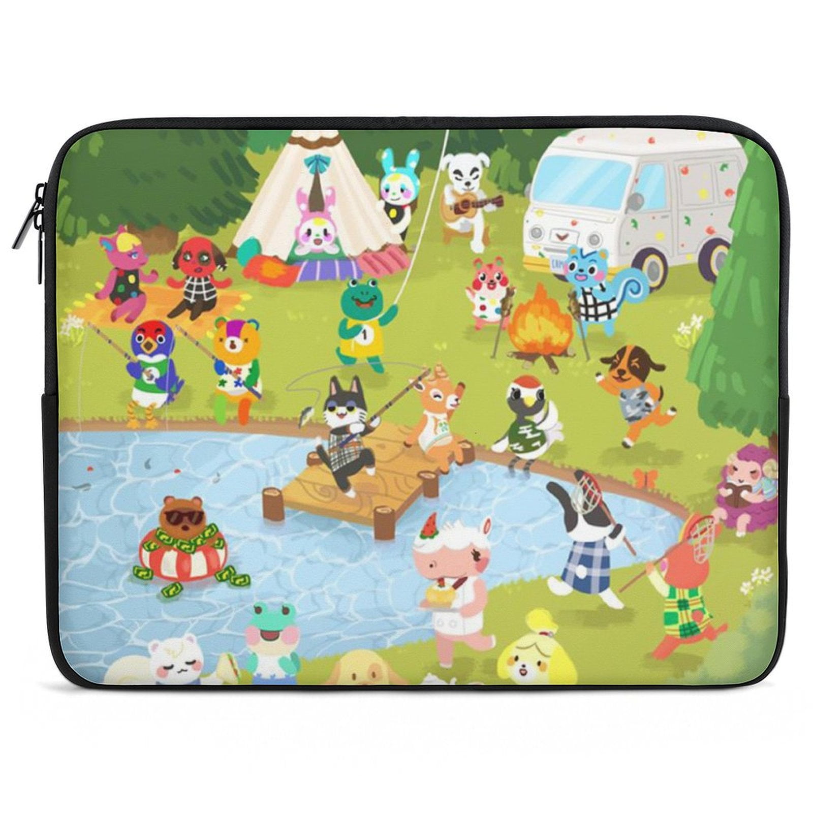 Animal Crossing Laptop Sleeve Carrying Case Laptop Cover Handbags Portable Laptop Bag 13inch
