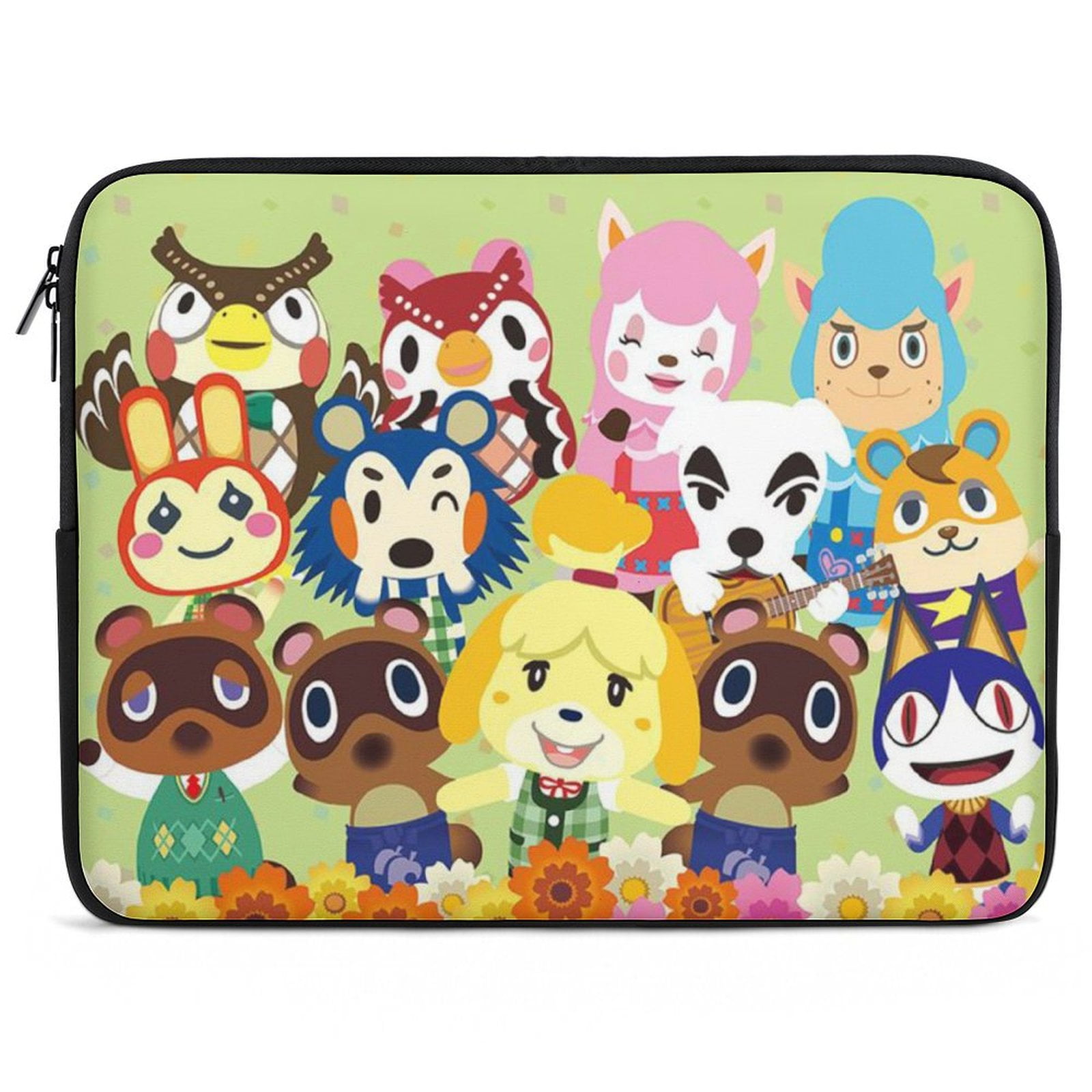 Animal Crossing Laptop Sleeve Carrying Case Laptop Cover Handbags Portable Laptop Bag 15inch
