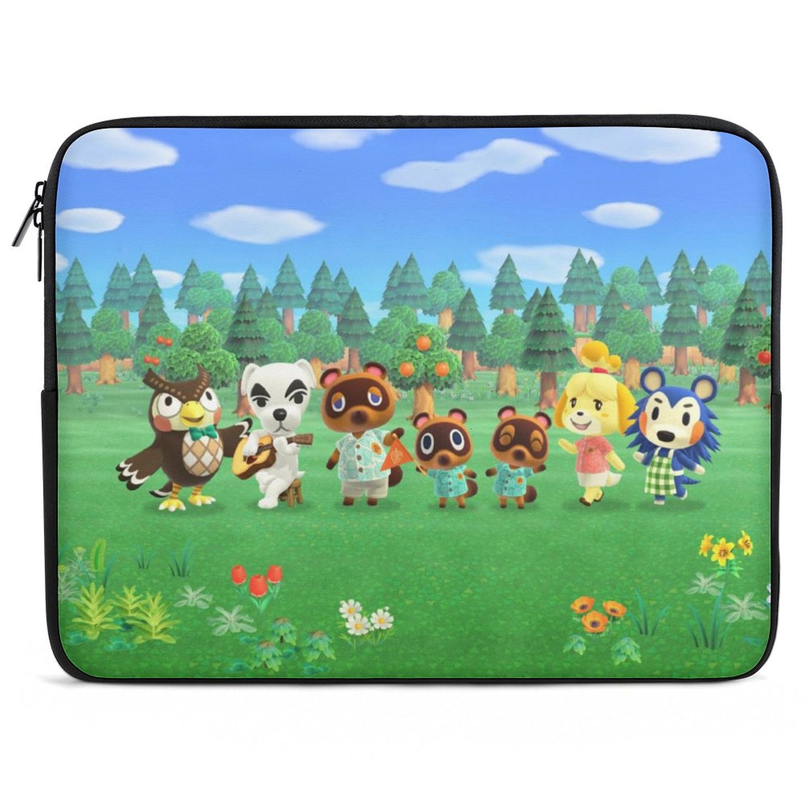 Animal Crossing Laptop Sleeve Carrying Case Laptop Cover Handbags Portable Laptop Bag 15inch