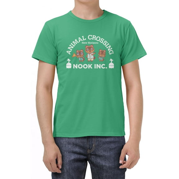 Animal Crossing Men's & Big Men's Nook Inc. Short Sleeve Graphic Tee Sizes S-3X