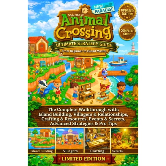 Animal Crossing: NEW HORIZONS: 2026 Ultimate Strategy Guide, (Paperback)
