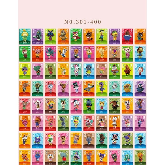 Animal Crossing New Horizons Amiibo Cards Series 3 #201-#300 Animal Crossing NFC Cards For NS Switch lite