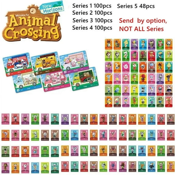 Animal Crossing New Horizons Amiibo Cards Series 3 #201-#300 Animal Crossing NFC Cards For NS Switch lite