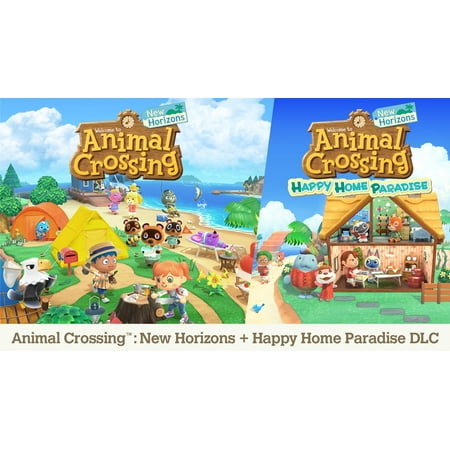 Animal Crossing: New Horizons + Happy Home Paradise DLC Bundle - Nintendo Switch [Digital]